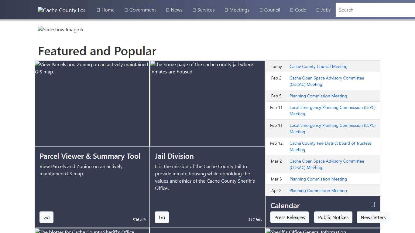 Official Site of Cache County, Utah - Home